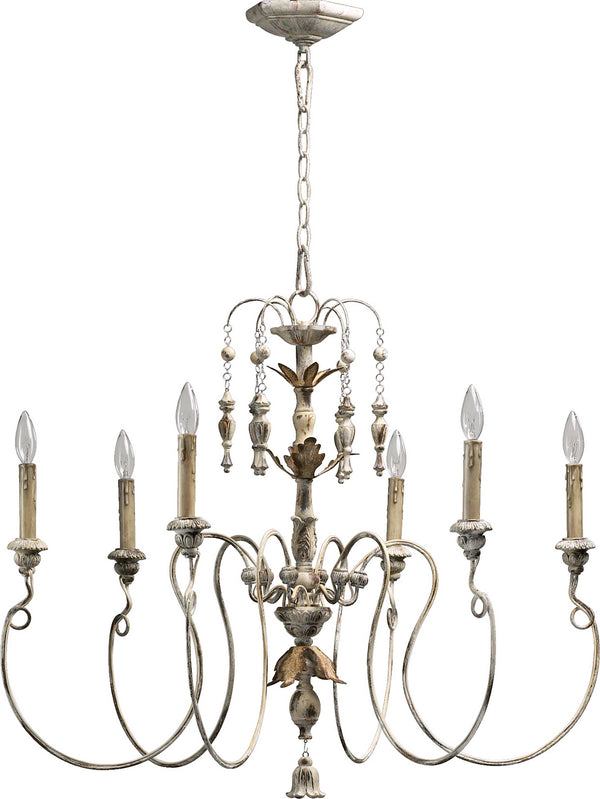 Salento Outdoor (Damp) Chandelier by Quorum