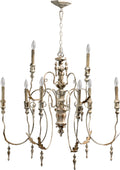 Salento Outdoor (Damp) Chandelier by Quorum