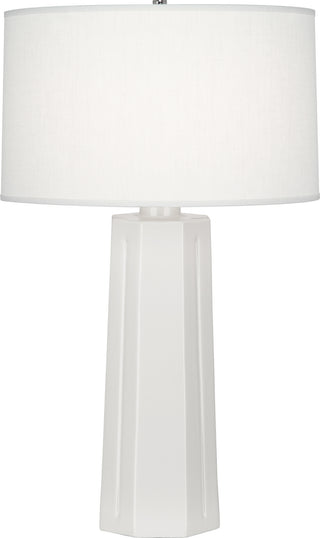 Buy lily-glazed-ceramic Mason Table Lamp by Robert Abbey