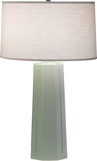 Buy celadon-glazed-ceramic Mason Table Lamp by Robert Abbey