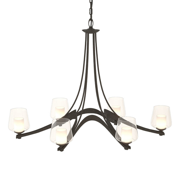 Ribbon Chandelier by Hubbardton Forge