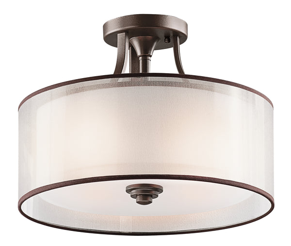 Lacey Semi-Flush Mount Ceiling Light by Kichler