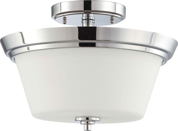 Bento Semi-Flush Mount Ceiling Light by Nuvo Lighting
