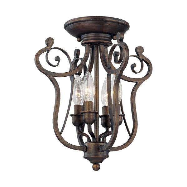 Chateau Semi Flush Mount Light by Millennium