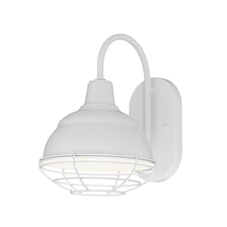 Buy white-and-white-shade R Series Outdoor (Wet) Wall Lanterns by Millennium