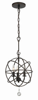 Solaris Outdoor (Damp) Chandelier by Crystorama