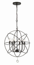 Solaris Outdoor (Damp) Chandelier by Crystorama