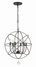 Solaris Outdoor (Damp) Chandelier by Crystorama