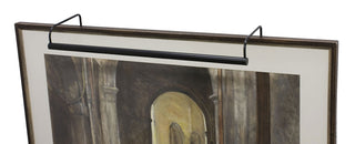 Buy black-with-metal-glass-and-metal-shade Slim-line Picture Light by House of Troy