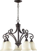Bryant Outdoor (Damp) Chandelier by Quorum