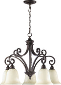 Bryant Outdoor (Damp) Chandelier by Quorum