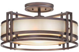 Underscore Outdoor (Damp) Flush Mount Ceiling Light by Metropolitan