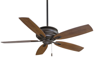 Buy oil-rubbed-bronze-finish-with-medium-maple-blades Timeless Ceiling Fan by Minka Aire
