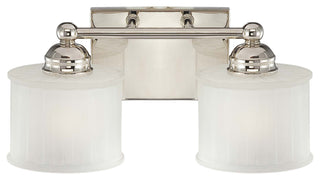 Buy polished-nickel-with-etched-glass-glass-and-frosted-shade Series Vanity by Minka-Lavery