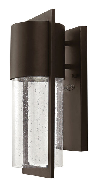 Buy buckeye-bronze-with-clear-seedy-glass-and-clear-seedy-shade Shelter Outdoor (Wet) Wall Lantern by Hinkley