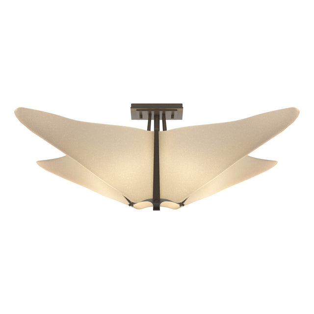 Kirigami Semi-Flush Mount Ceiling Light by Hubbardton Forge
