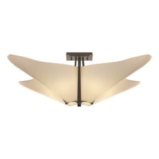 Buy dark-smoke Kirigami Flush Mount Ceiling Light by Hubbardton Forge