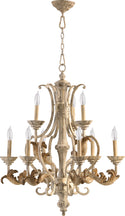 Florence Outdoor (Damp) Chandelier by Quorum