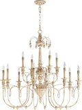 Salento Outdoor (Damp) Chandelier by Quorum