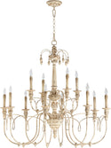 Salento Outdoor (Damp) Chandelier by Quorum