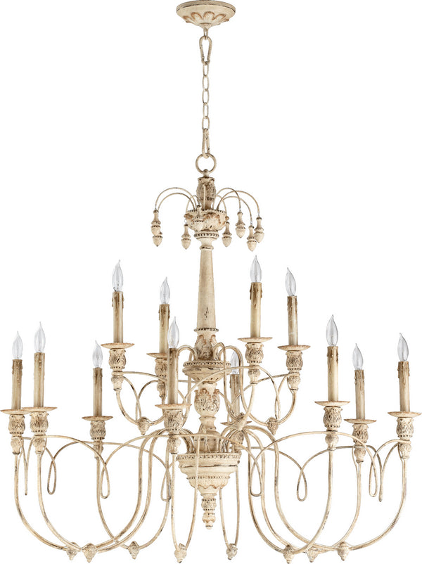 Salento Outdoor (Damp) Chandelier by Quorum