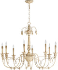 Salento Outdoor (Damp) Chandelier by Quorum