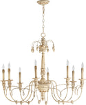 Salento Outdoor (Damp) Chandelier by Quorum