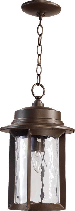 Buy oiled-bronze Charter Outdoor (Damp) Hanging Lanterns by Quorum