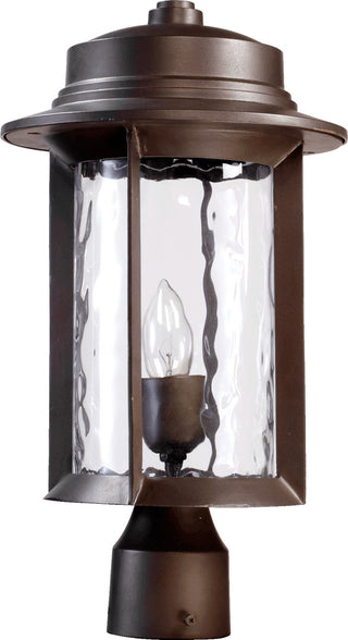Buy oiled-bronze Charter Outdoor (Wet) Post Lantern by Quorum