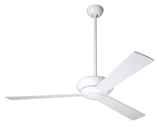Buy gloss-white-finish-with-white-blades Altus Ceiling Fan by Modern Fan Co