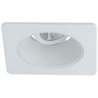 Buy white-and-white-shade Rec Lv &quot; Square Trim 4&quot; Baffle, Sq Trim by Nora Lighting
