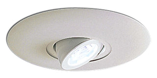 Rec Lv " Trim 6" Surface Adjustable Round Spot W/ Metal Trim by Nora Lighting