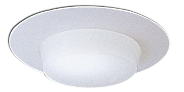 Rec Inc " Trim 6" Drop Opal Lens W/ Plastic Trim by Nora Lighting