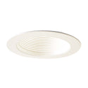 Rec Inc " Trim 4" Stepped Metal Baffle Trim W/ Metal Ring by Nora Lighting