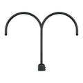 R Series Outdoor (Wet) Two Light Post Adapter Accents by Millennium