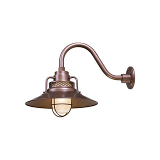 Buy copper-and-frosted-shade R Series Outdoor (Damp) Pendant by Millennium