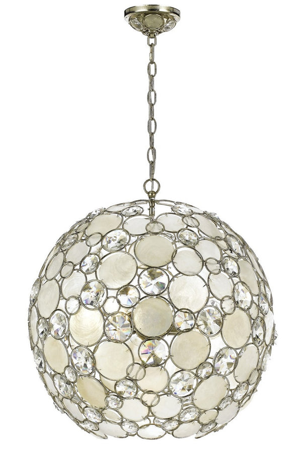 Palla Outdoor (Damp) Chandelier by Crystorama