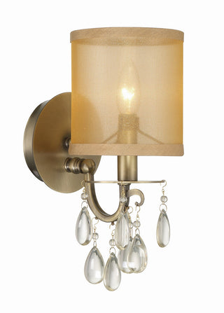Hampton Outdoor (Damp) Wall Sconce by Crystorama