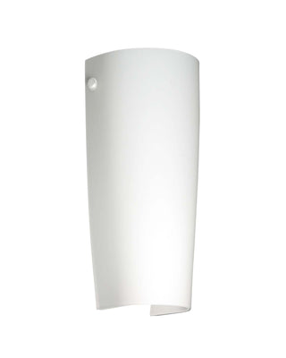 Buy white-with-opal-matte-11-25-x-5-x-3-875-glass-and-white-shade Tomas Sconce by Besa