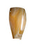 Polished Nickel with Honey 11``x 7.375``x 3.625`` Glass and Amber/Brown Shade