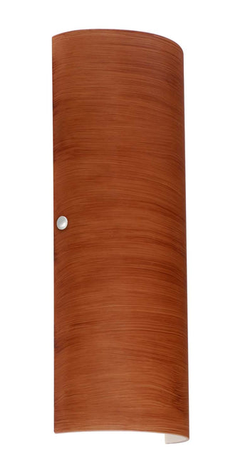 Buy white-with-cherry-17-75-x-7-x-3-5-glass-and-amber-brown-shade Torre Sconce by Besa