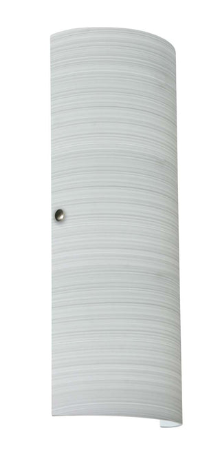 Buy satin-nickel-with-chalk-17-75-x-7-x-3-5-glass-and-white-shade Torre Sconce by Besa