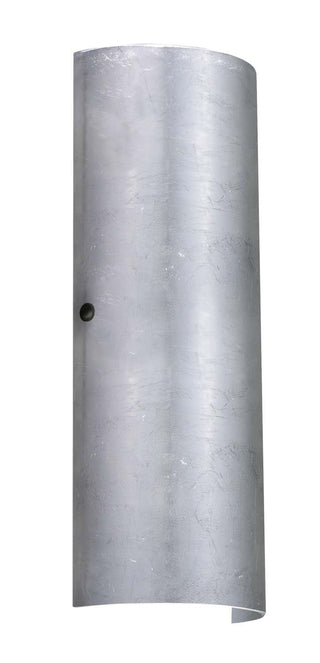 Buy black-with-silver-foil-17-75-x-7-x-3-5-glass-and-silver-gray-shade Torre Sconce by Besa