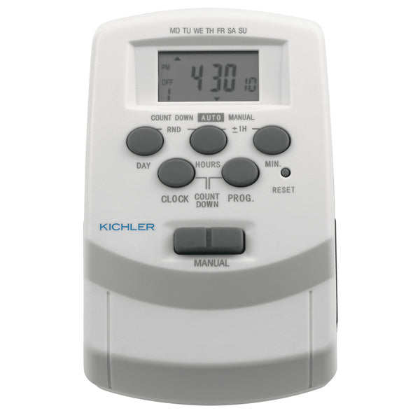 Plastic Digital Timer with Daylight Sa Accessory by Kichler