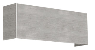 Buy matte-nickel-with-satin-glass-and-metal-shade Nikita Sconce by Eglo USA