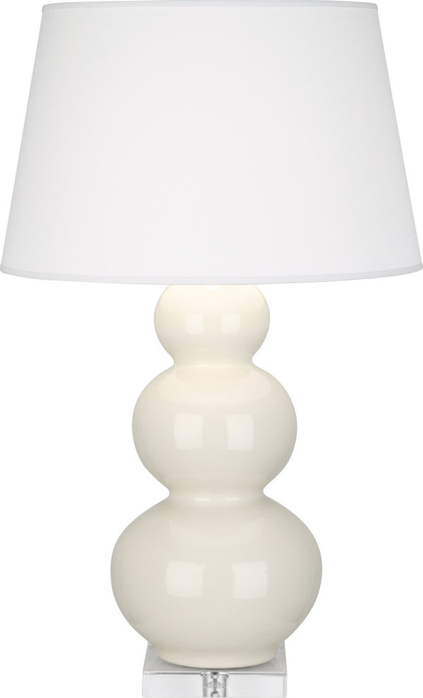 Triple Gourd Table Lamp by Robert Abbey