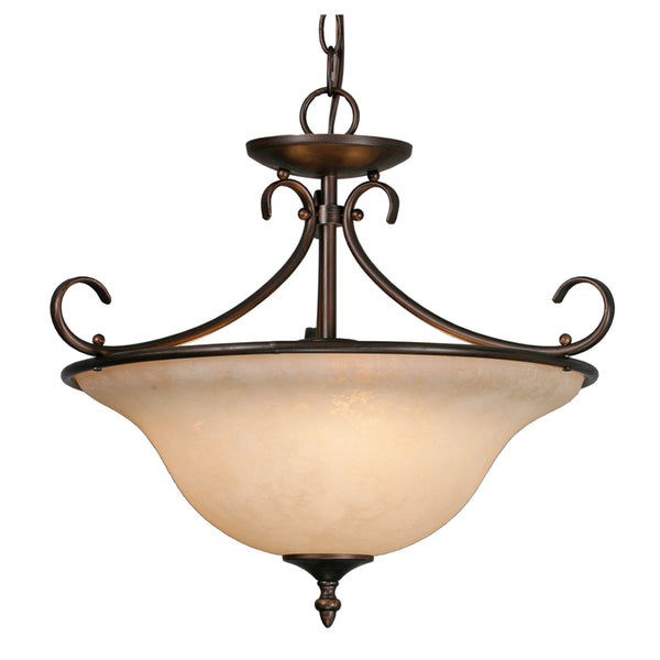 Homestead Flush Mount Ceiling Light by Golden