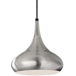 Buy brushed-steel Belle Pendant by Generation Lighting