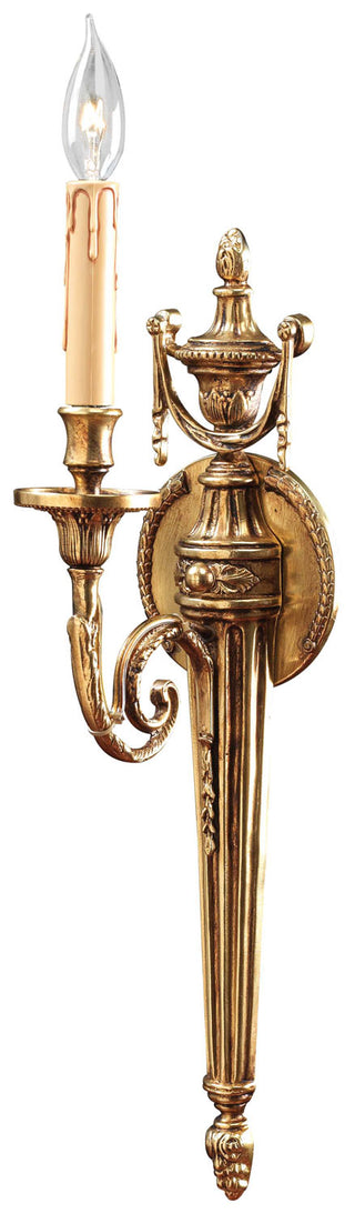 Buy stained-gold Metropolitan Sconce by Metropolitan