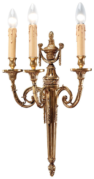 Buy french-gold Metropolitan Sconce by Metropolitan